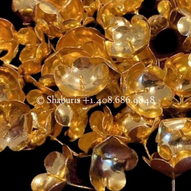 Pooja Flowers in Silver Flowers in Silverpure Silver Return Etsy