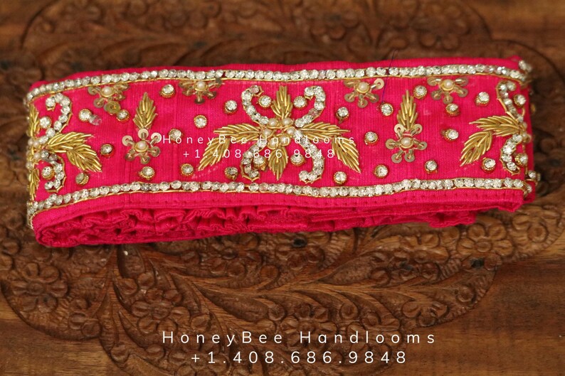 Maggam Work Waistbelt Vaddanam Vadiyanam Saree Belt Etsy