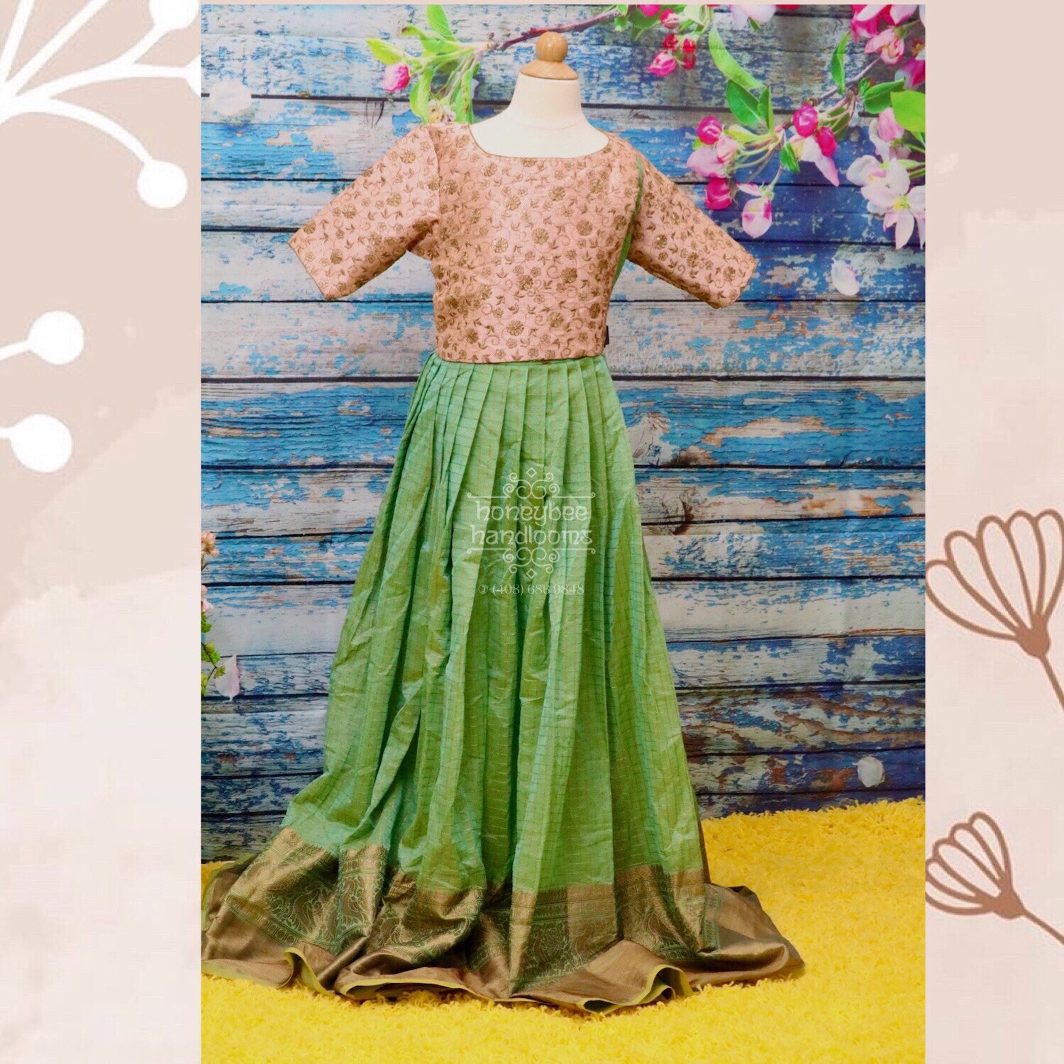 kids pattu frocks