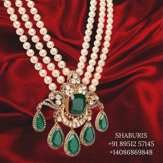 Sea Pearls Beaded Jewelry Gold Jewelry 