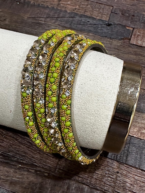 Seemantham Bangles Metal Bangles Glass Bangles Stone Bangles - Main Image