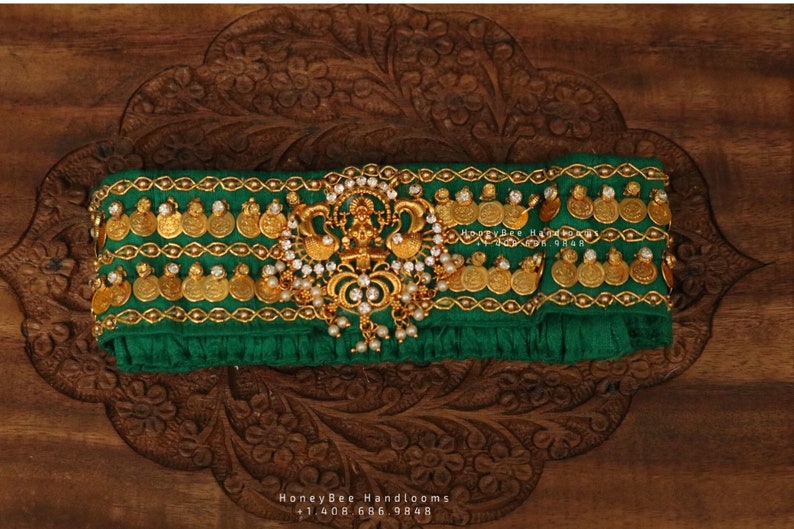 Maggam Work Waistbelt Vaddanam Vadiyanam Saree Belt Etsy