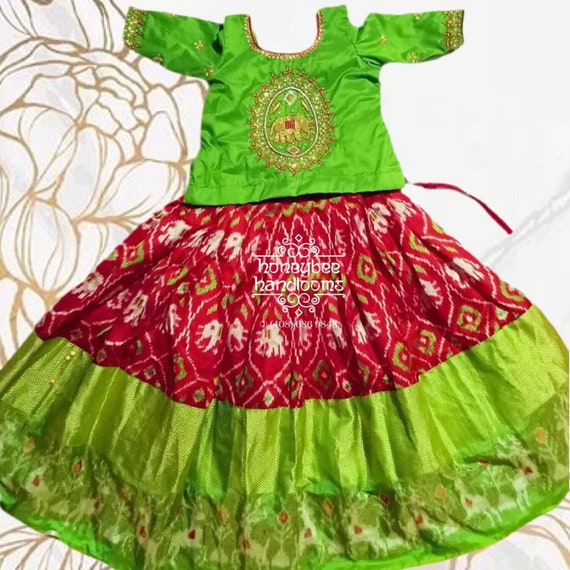 newborn baby girl pattu langa