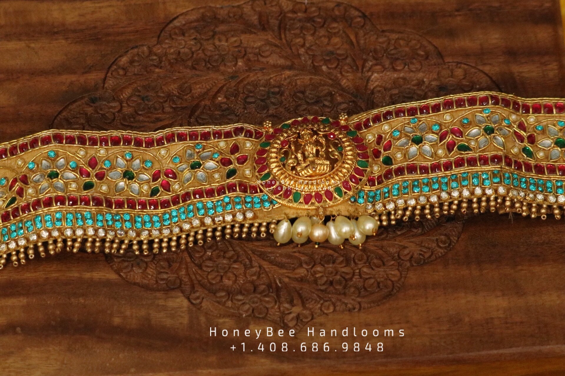 Maggam Work Waistbelt Vaddanam Vadiyanam Saree Belt Etsy