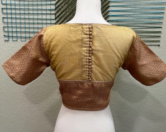 Maggam Work Blouse | Paithani Kalamkari Patola Saree Blouse | Hand Embroidered Indian Bridal Blouse | Wedding Ethnic Wear
