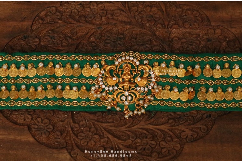 Maggam Work Waistbelt Vaddanam Vadiyanam Saree Belt Etsy