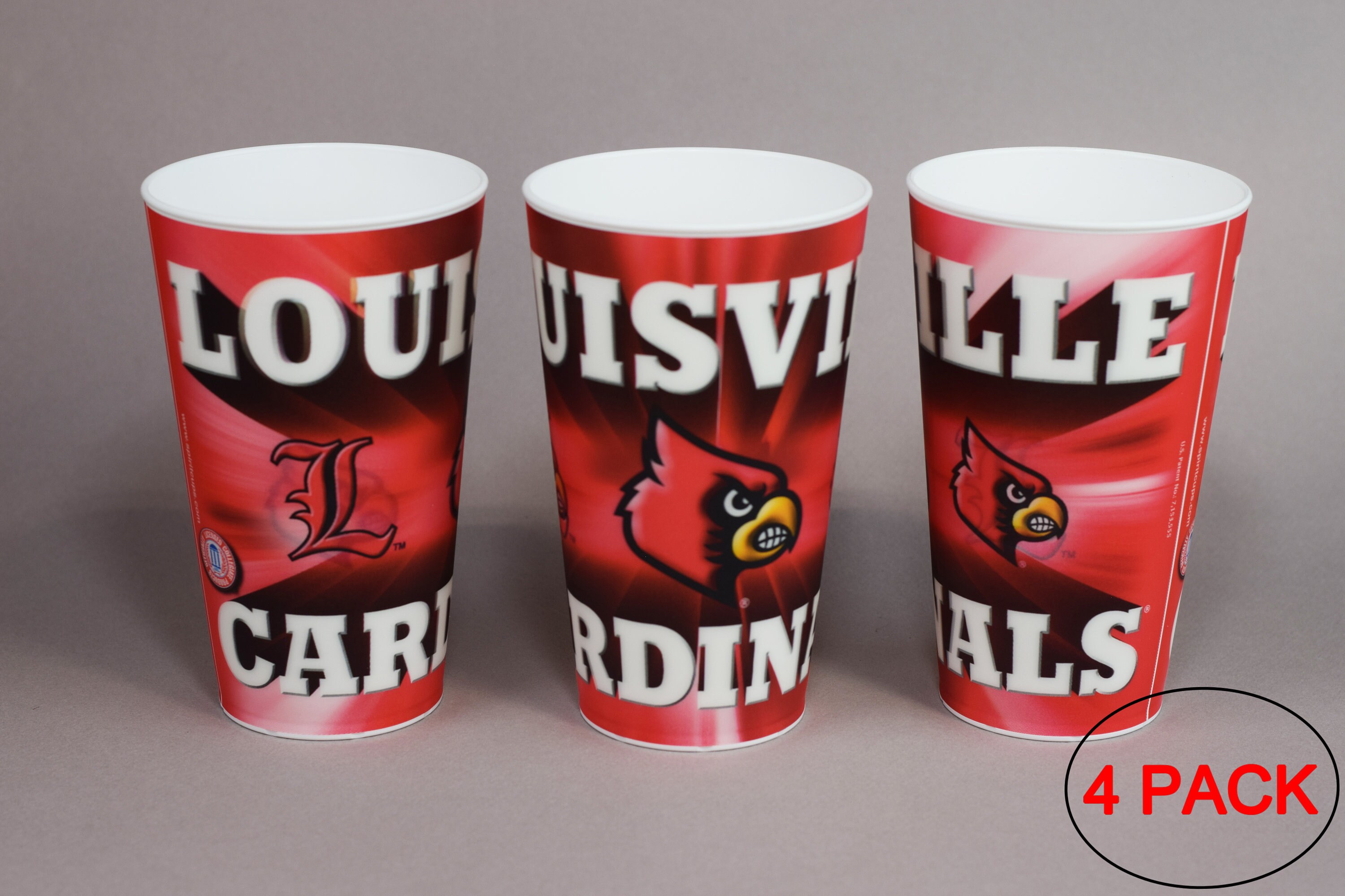 University of Louisville Cups, Shot Glasses, Louisville Cardinals Mugs,  Tumblers