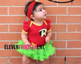 baby girl robin halloween costume