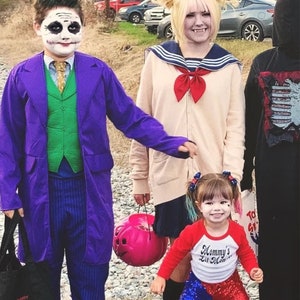 Harley quinn baby onesie top