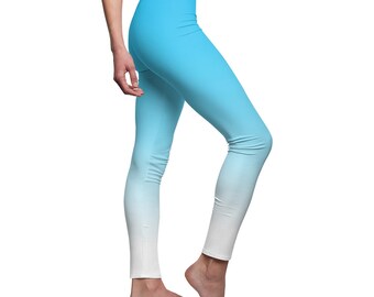 Light blue leggings women's Clearance