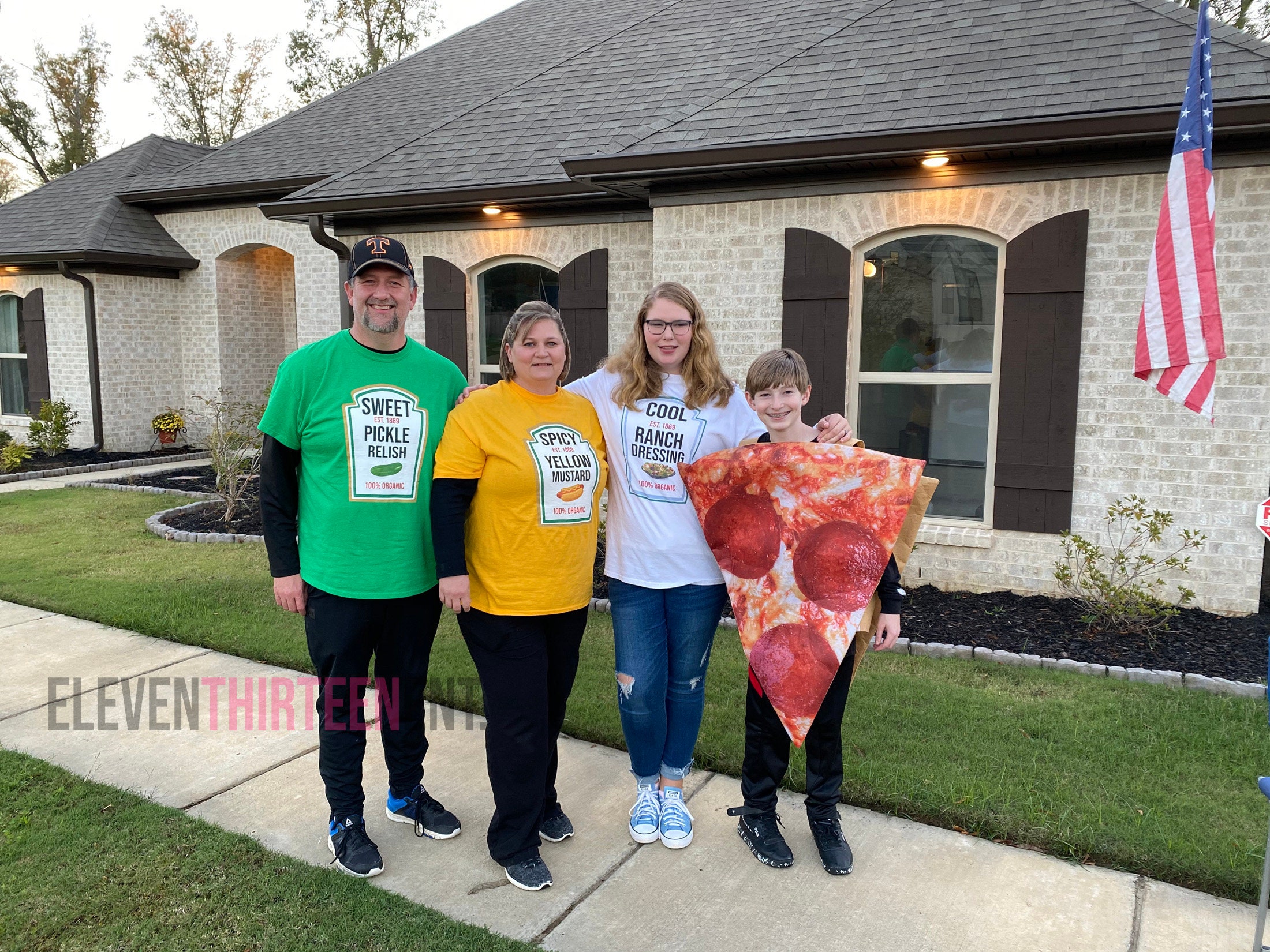 Condiment Shirt Group Halloween Costumes Group Halloween Etsy