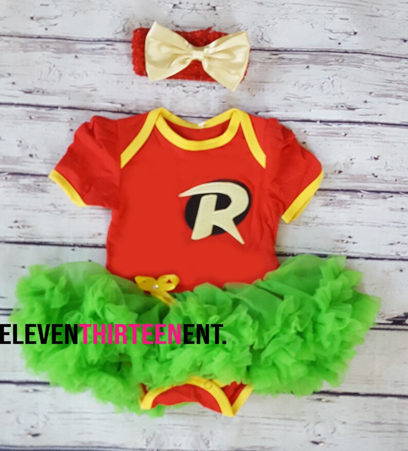 Infant Halloween Costume Girl Robin Halloween Costumes For Etsy