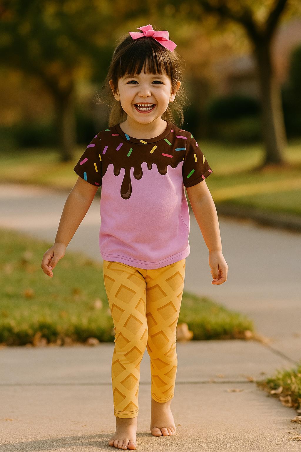 ICECREAM CONES TIGER OPEN SHIRT ＆PANTS ICECREAM CONES TIGER OPEN SHIRT ＆PANTS