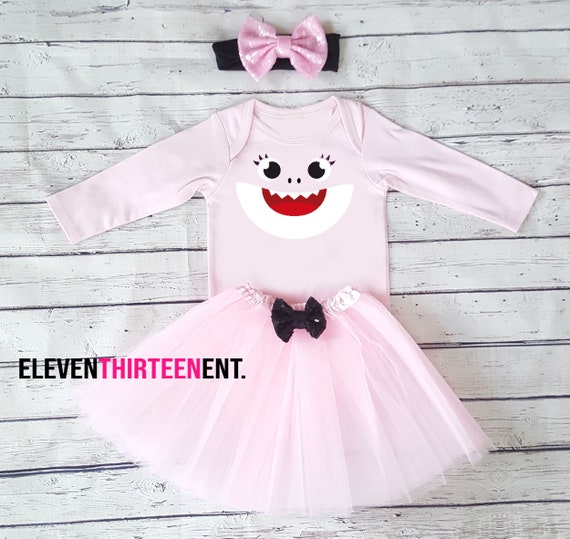 baby girl shark dress