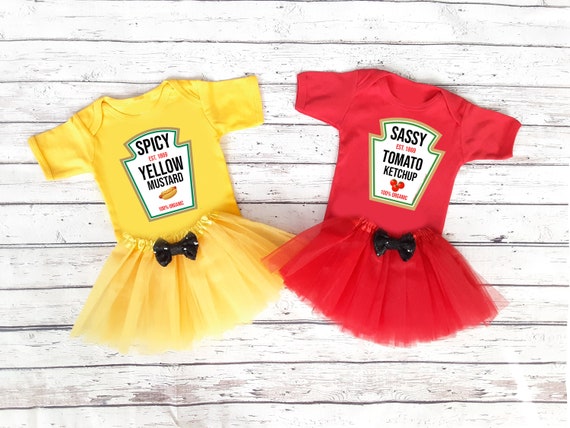 Ketchup Mustard Relish Halloween Costumes for Sisters Brothers