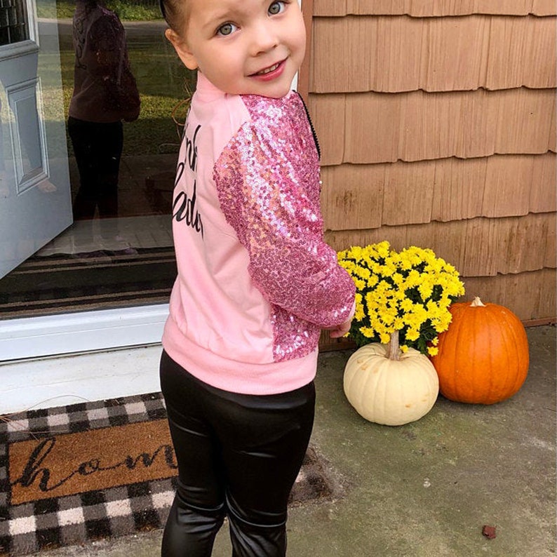 Toddler Girl Halloween Costume Sequin Pink Babies 50's Etsy