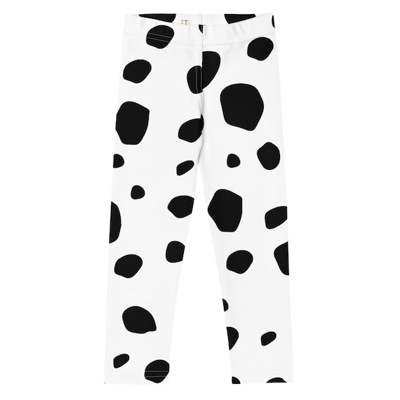 Dalmatian Tights Childs Child Black White Dalmatian Tights Childs Child Black White