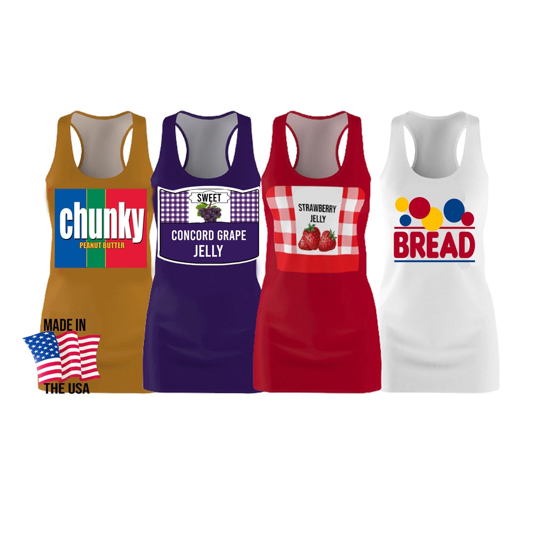 Peanut Butter Jelly Halloween Costume PB & J Costumes for Etsy