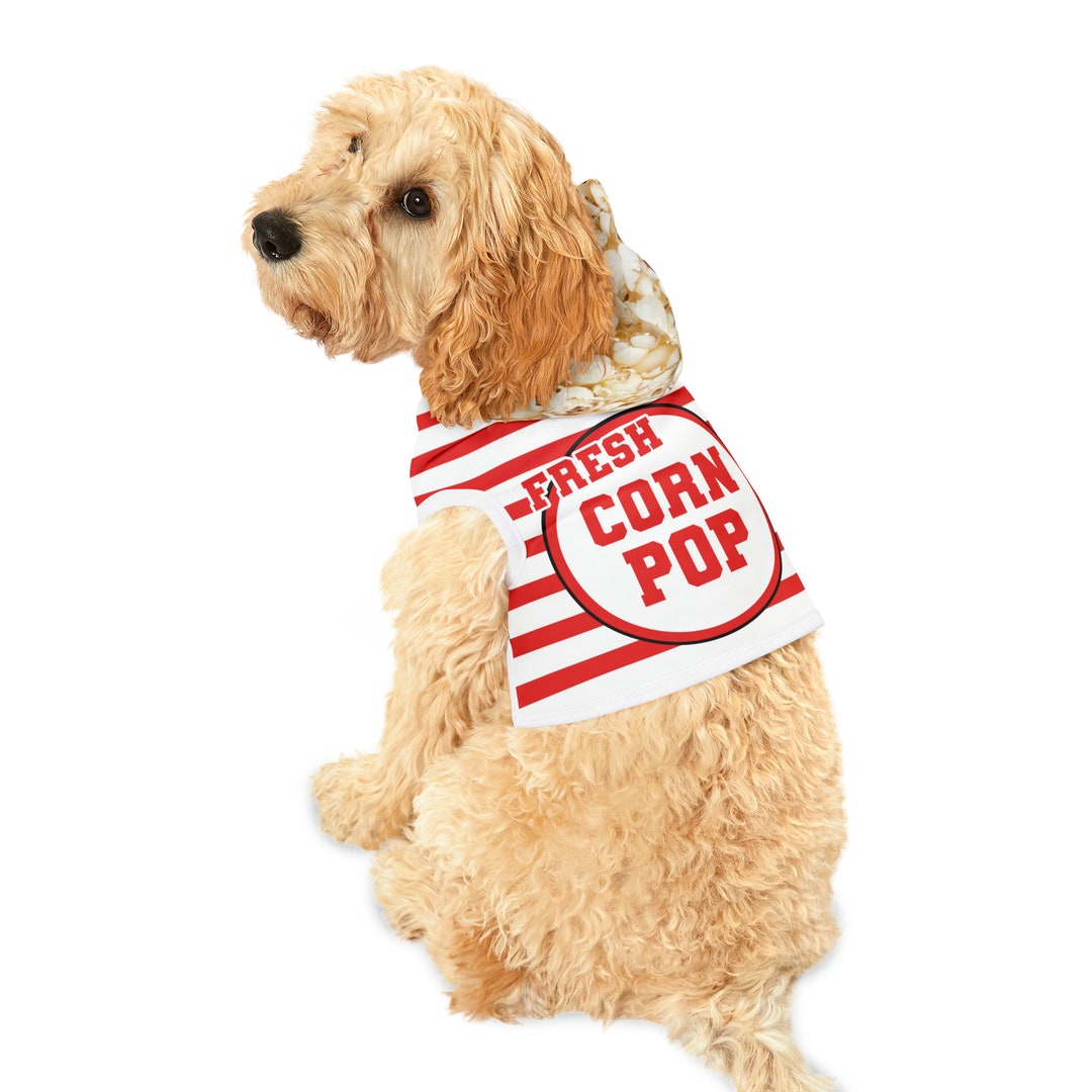 Dog Costumes for Small Dogs, Popcorn Dog Hoodie, Popcorn Halloween Dog Costume, Cat Hoodie, Pet