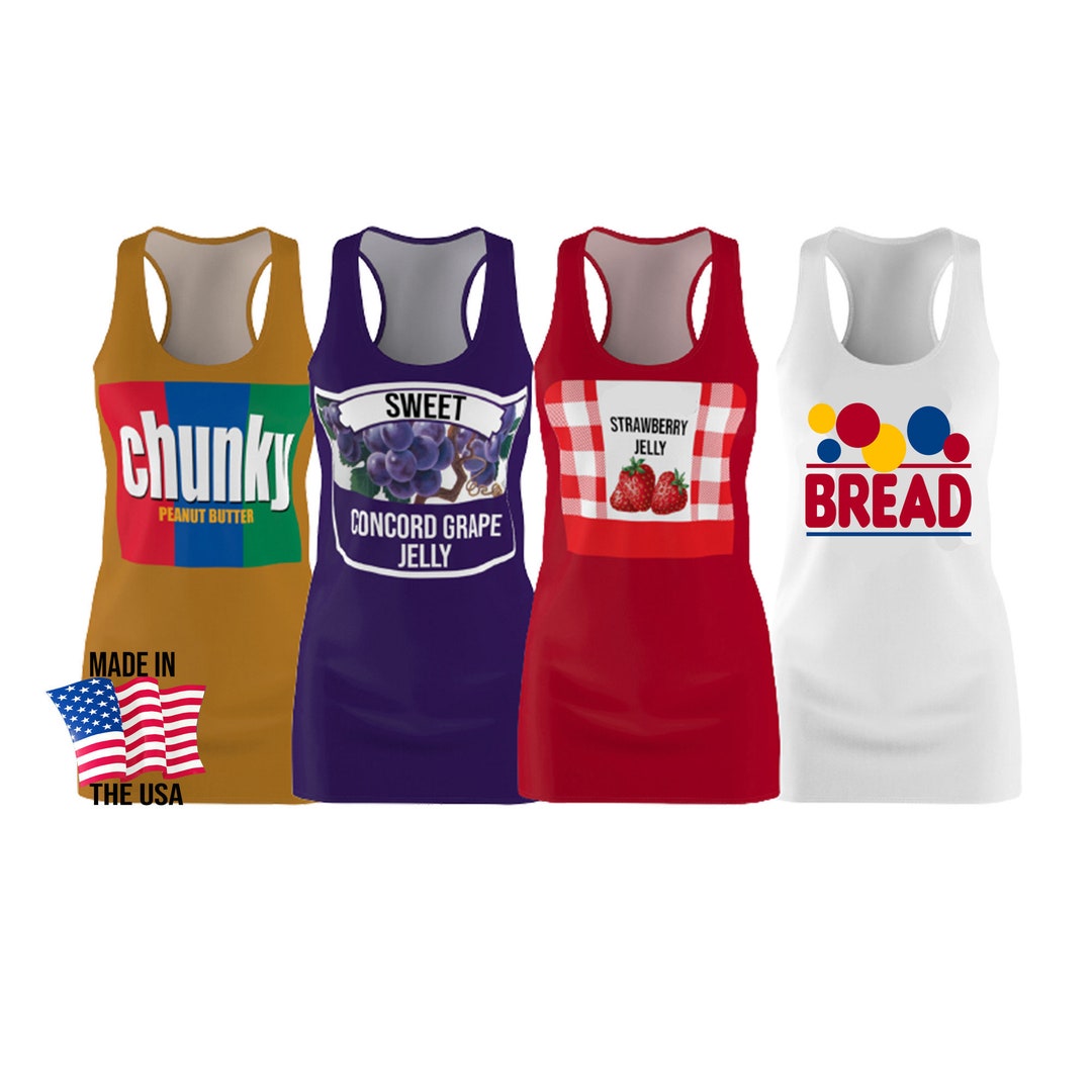 Peanut Butter Jelly Halloween Costume PB & J Costumes for Etsy