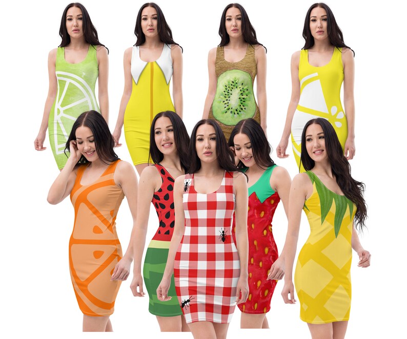 Group Halloween Costumes Women Fruit Costumes Picnic Etsy