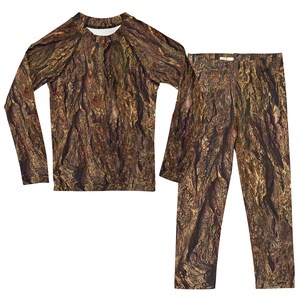 Tree Bark Kids Costume, Halloween Costumes For Children, Youth, Boys, Girls, Tree Bark Long Sleeve Shirt, Tree Back Leggings