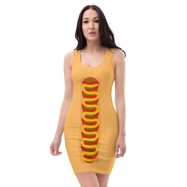 Hot Dog Costume Women Etsy