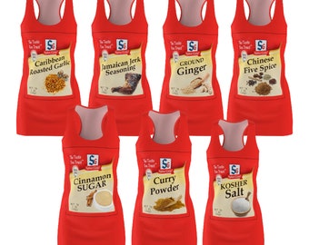 Spice Girls Group Halloween Costumes, Costumes For Teachers Friends Family Sisters, Food Seasoning Costumes, Spice Dresses For Women Teens