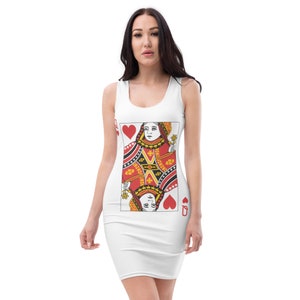 Halloween Costume For Women, Queen of Hearts Dress, Playing Cards Costume, Queen of Hearts Costume For Teens