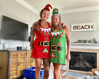 Disfraz de elfo para adolescentes y mujeres, disfraces grupales