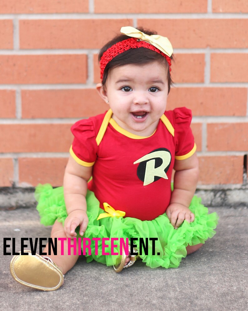 Infant Halloween Costume Girl Robin Halloween Costumes For Etsy