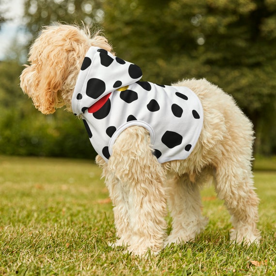 Dalmatian costume top for dogs