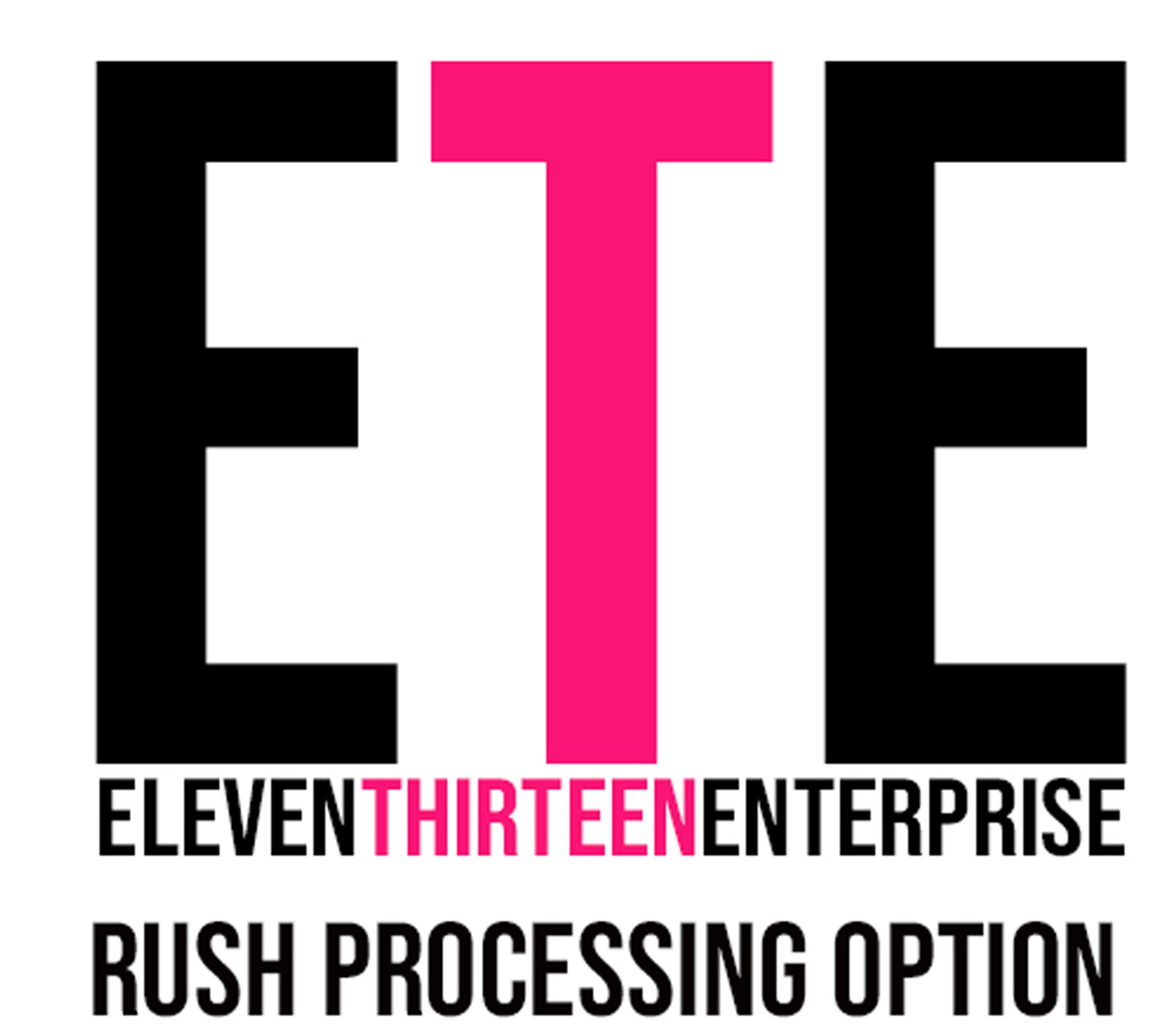 Rush Processing Fee