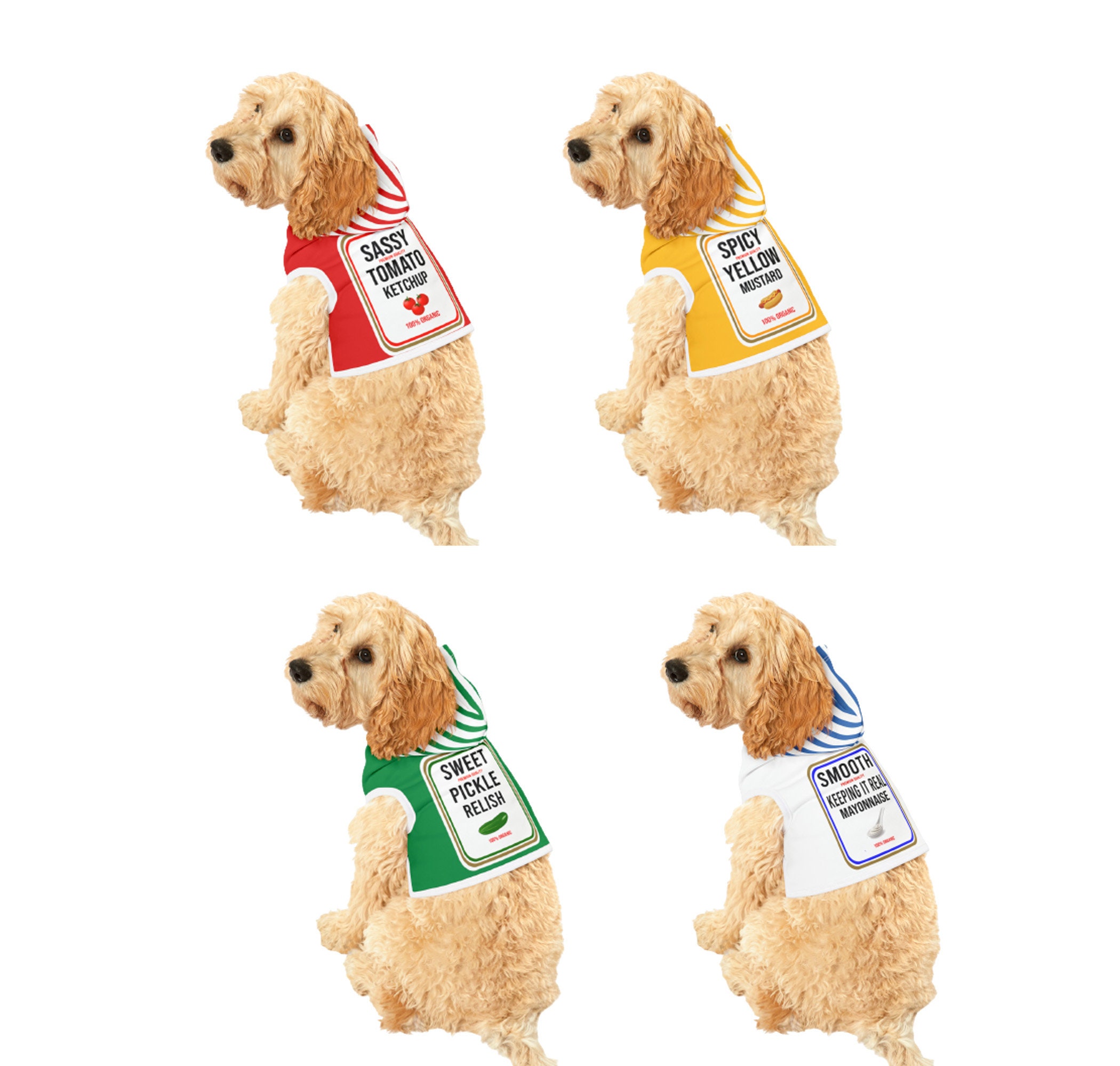 Mustard dog cheap costume