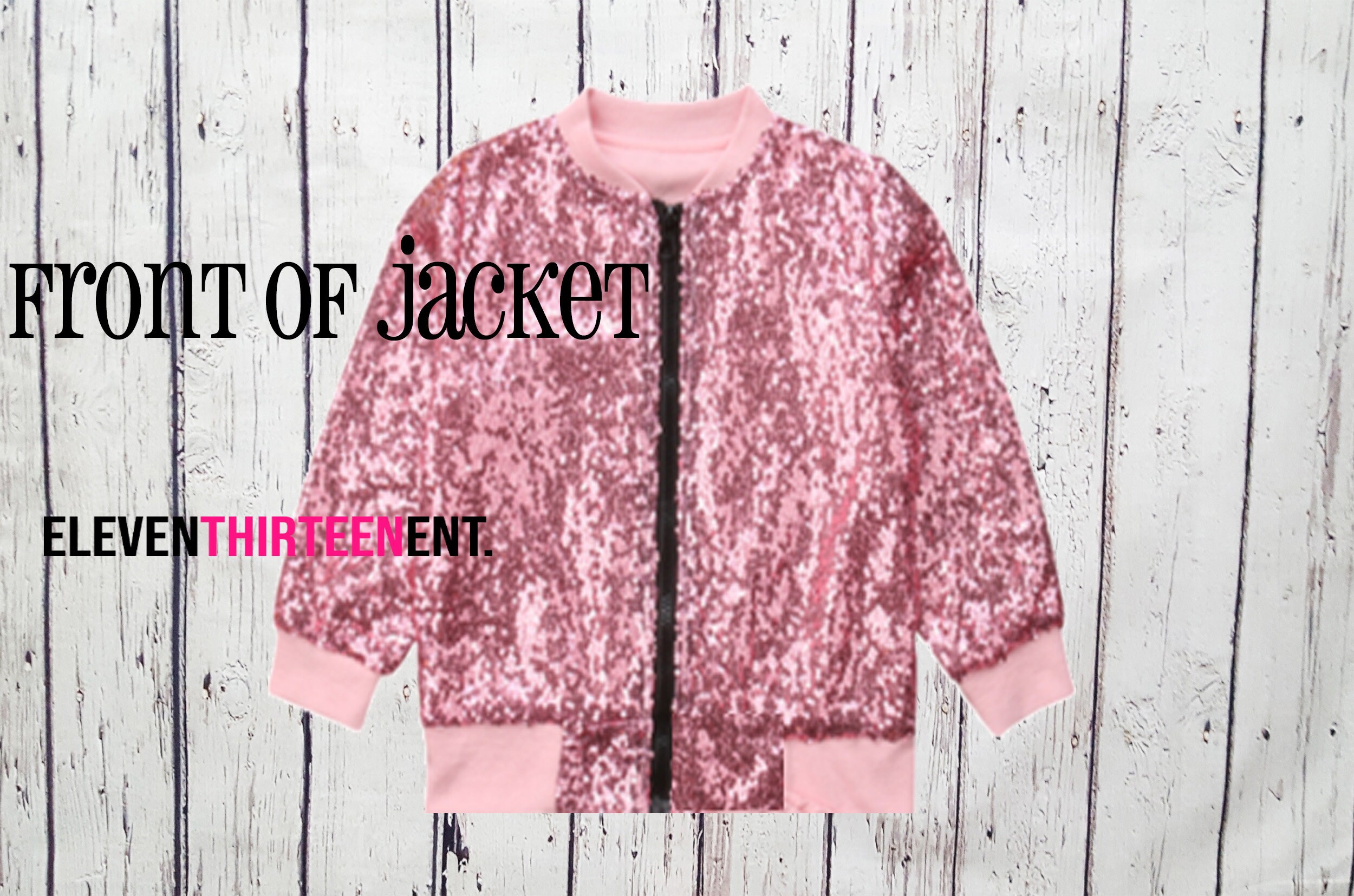 Pink Babies Jacket Birthday Outfit for Toddler Girls Sequin Etsy