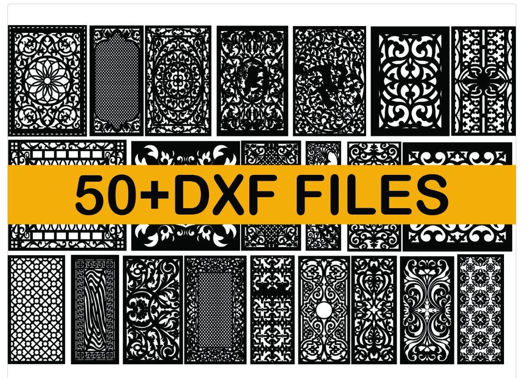 Cnc Files CNC DXF File Combo, Laser Cutting Files, Designs, DXF Download, Vector ...