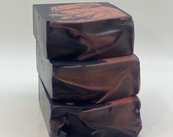 Midnight Rose Detox Bar - detox bar- soap - cleansing - detoxifying - exfoliating