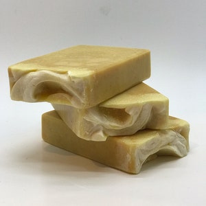 Handmade Turmeric Soap: Lemongrass & Orange Essential Oils