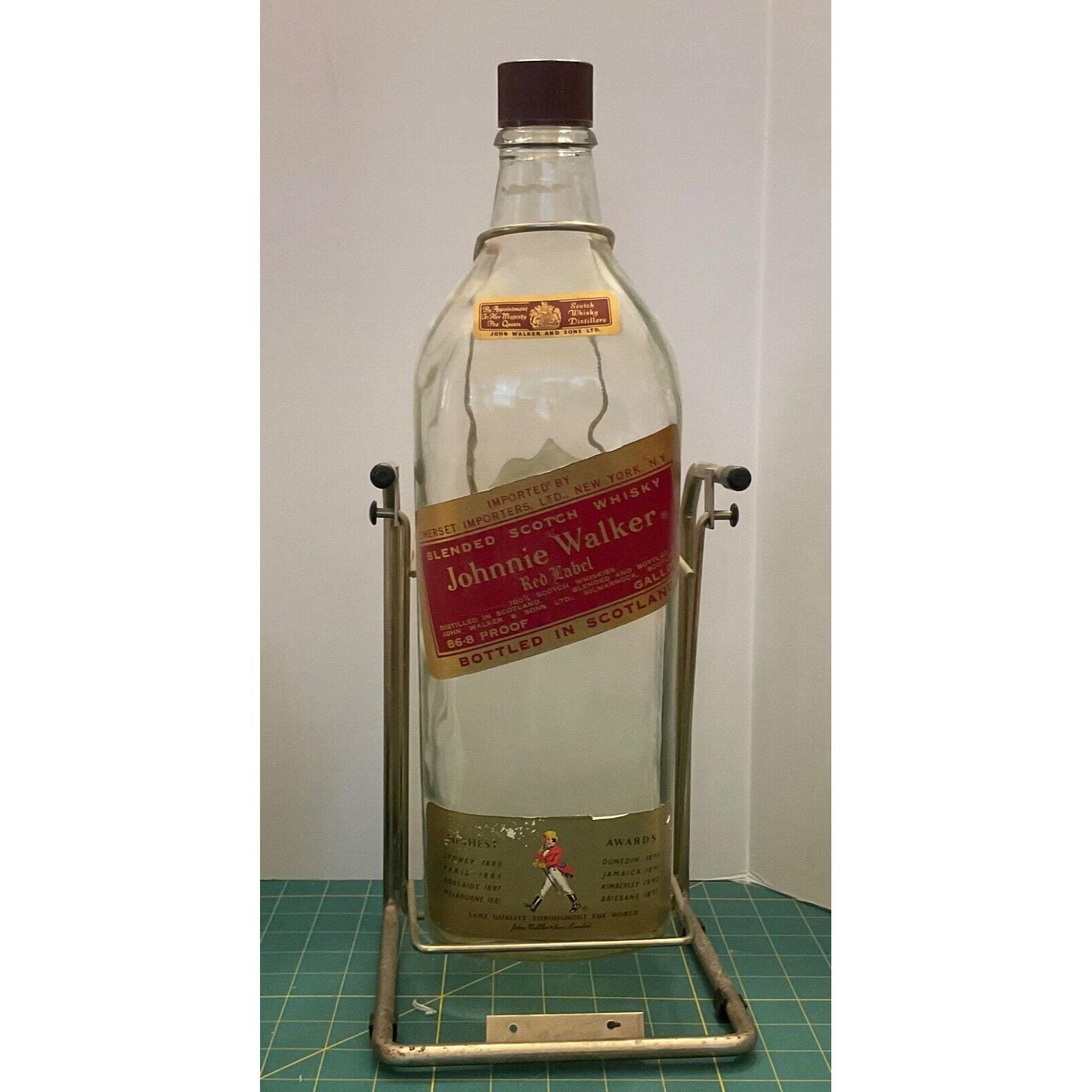Johnnie Walker Red Label 4.5 Liter Bottle W/ Swing Stand 19