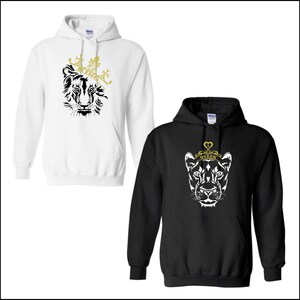 King and Queen hoodie