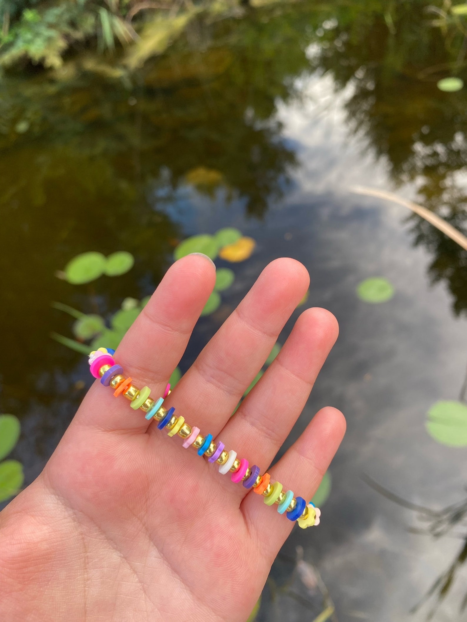 Handmade preppy bracelet Etsy