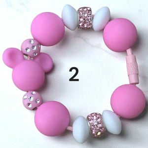 Disney Stanley Cup Accessories, Tumbler Handle Cup Charms, Silicone Bead Bag Tag, Gifts for her Stanley Cup Charm for Women, Fun Gifts