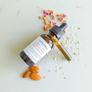 ARGAN + ROSE Ultra-Soothing Belly & Body Oil | Rosa Damascena Oil | Organic Body Oil | Body Massage Oil | Pregnancy Belly Oil | New Mom Gift