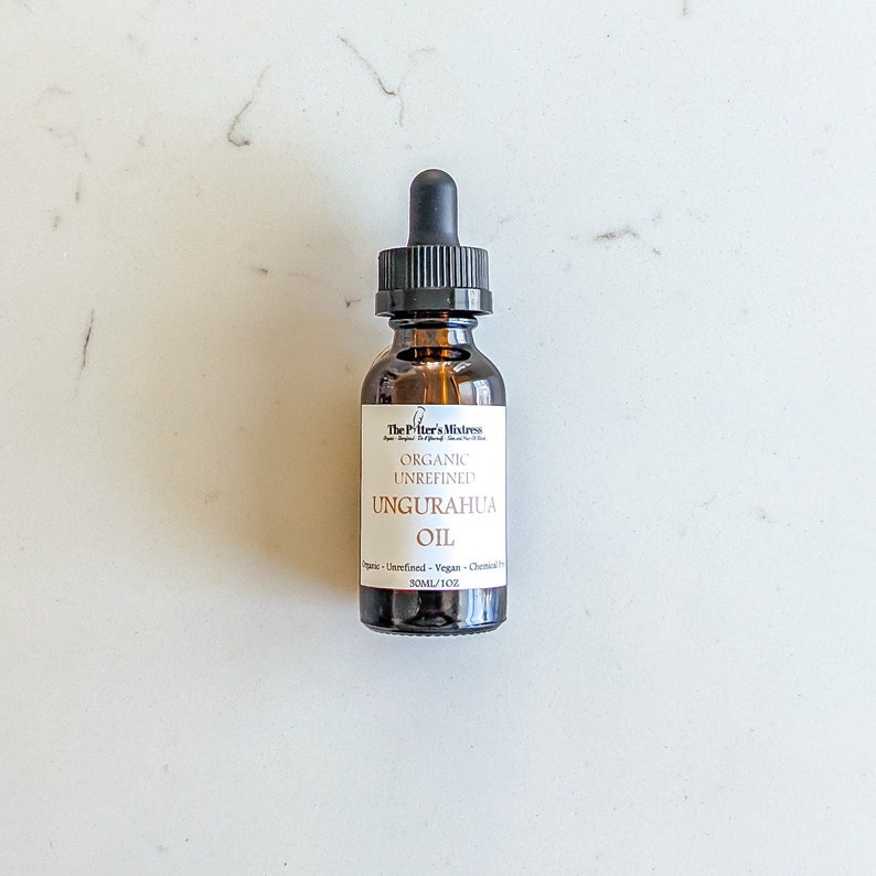 UNGURAHUA OIL | organic, cold pressed, and unrefined | scent with Palo Santo Oil or Bulgarian Rose Oil | restorative hair serum | de-frizz imagen 3