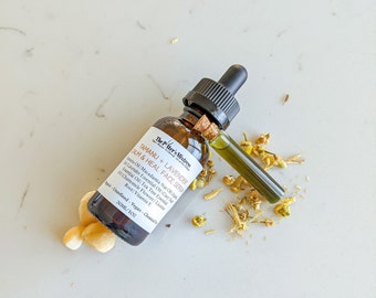TAMANU + LAVENDER Calm & Heal Face Serum | Organic Face Oil | Calming | Acne Scar Treatment | Soothe Redness | Hydrate | Sensitive Skin