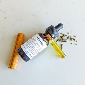 HEMP + GREEN TEA Holistic Care Hair Serum | All in One Hair Oil | Hair Growth | Repair | Shine | Anti Frizz | Strengthen Hair | Scalp Health