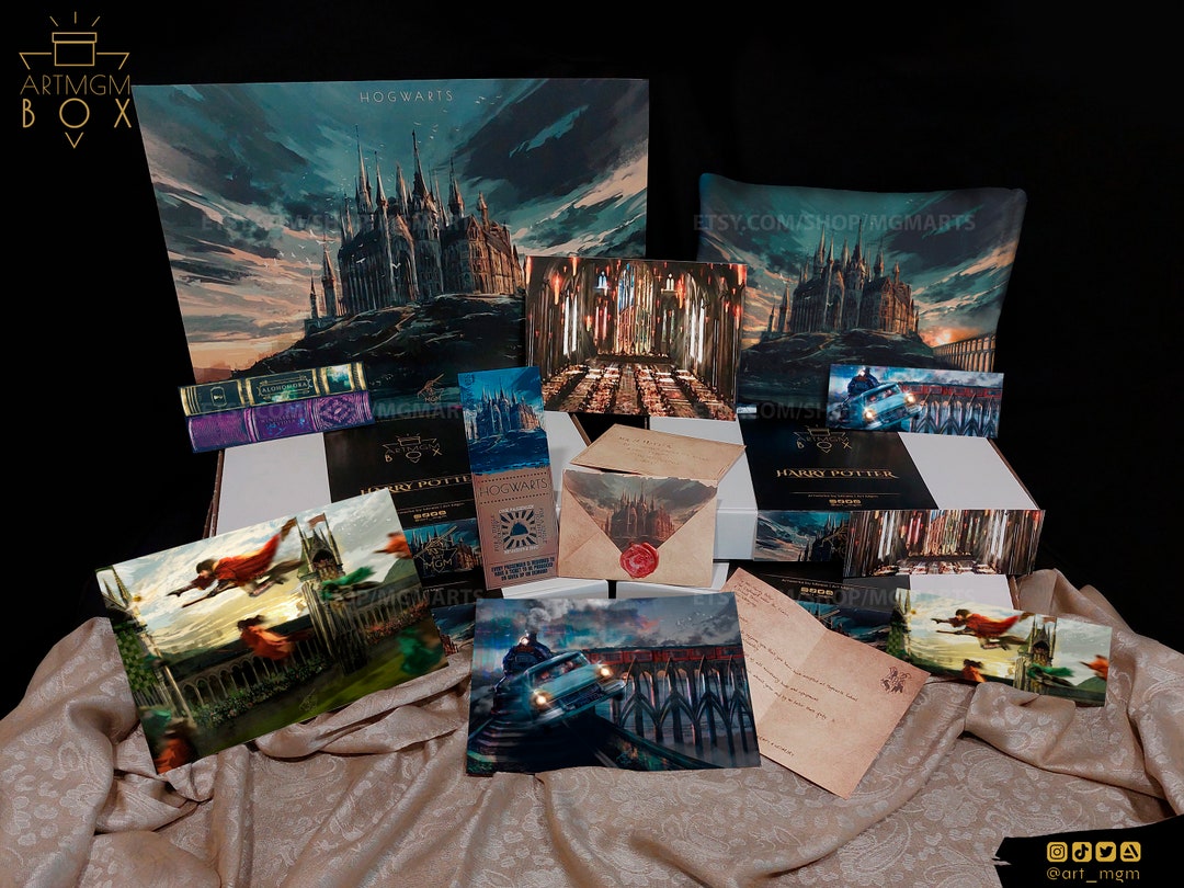 Nº3. THEMATIC BOX - Art Mgm Box - Magic School - Unofficial Product - Etsy