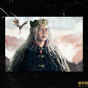 POSTER A3/A5 - Dragon - Fan Art