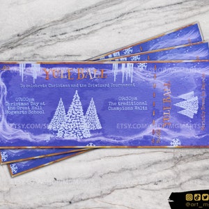 TICKET/LESEZEICHEN - Weihnachten - Fan Art