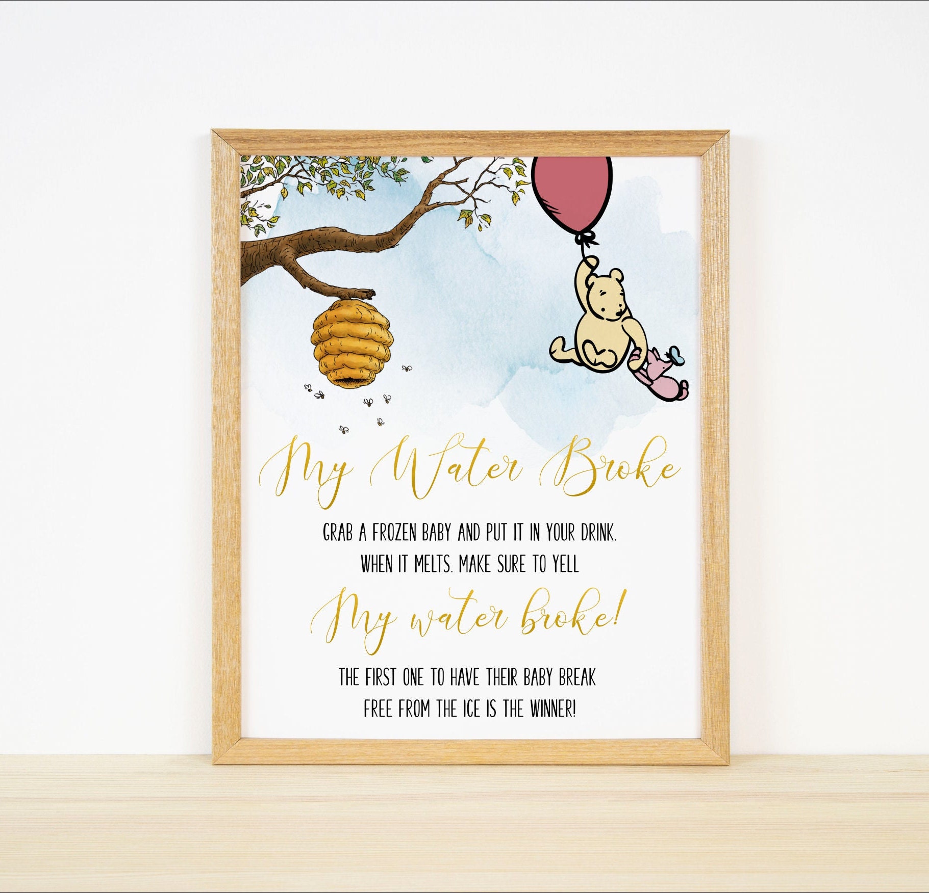 Winnie Pooh Game Etsy De